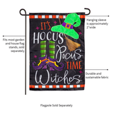 ‘Hocus Pocus Time’ Decorative Flag