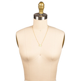 Sorrelli Octavia Single Crystal Pendant Necklace in Lime Green Delite
