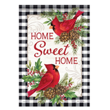 CARSON Decorative Flag, ‘Home Sweet Home’
