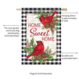 CARSON Decorative Flag, ‘Home Sweet Home’