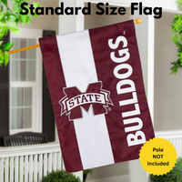 ‘Mississippi State University, Embellished’ Decorative Flag