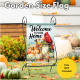 CARSON Decorative Flag, ‘Harvest Cardinal’