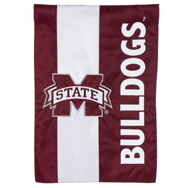 ‘Mississippi State University, Embellished’ Decorative Flag