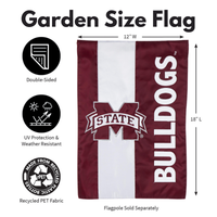 ‘Mississippi State University, Embellished’ Decorative Flag