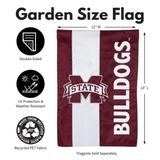 ‘Mississippi State University, Embellished’ Decorative Flag