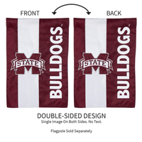 ‘Mississippi State University, Embellished’ Decorative Flag