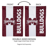 ‘Mississippi State University, Embellished’ Decorative Flag