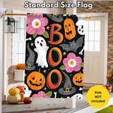 CARSON Decorative Flag, ‘Boo Halloween’