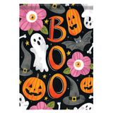 CARSON Decorative Flag, ‘Boo Halloween’