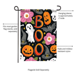 CARSON Decorative Flag, ‘Boo Halloween’