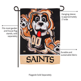 ‘New Orleans Saints, Justin Patten Dog’ Decorative Flag