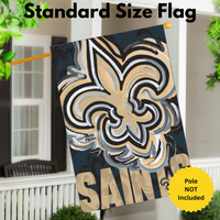 ‘New Orleans Saints, James Patten FDL’ Decorative Flag