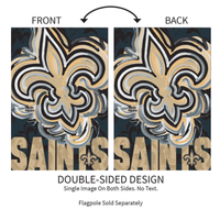 ‘New Orleans Saints, James Patten FDL’ Decorative Flag