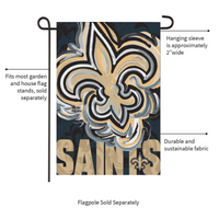 ‘New Orleans Saints, James Patten FDL’ Decorative Flag