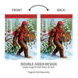 CARSON Decorative Flag, ‘Bigfoot Xmas’