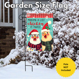 CARSON Decorative Flag, ‘Making a List’