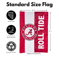 ‘University of Alabama, Embellished’ Decorative Flag