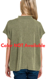 ZENANA Raised Rib Dolman Sleeve Top & Pants Sets, Assorted colors