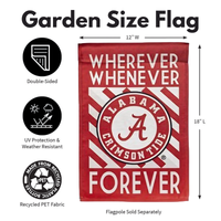 ‘University of Alabama WWF Fan’ Decorative Flag