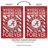 ‘University of Alabama WWF Fan’ Decorative Flag