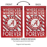 ‘University of Alabama WWF Fan’ Decorative Flag