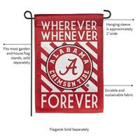 ‘University of Alabama WWF Fan’ Decorative Flag