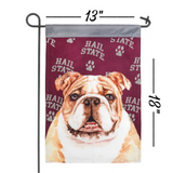 ‘Hail State Bulldogs’ Decorative Flag