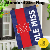 ‘University of Mississippi, Embellished’ Decorative Flag