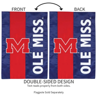 ‘University of Mississippi, Embellished’ Decorative Flag
