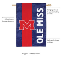 ‘University of Mississippi, Embellished’ Decorative Flag