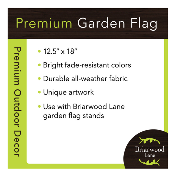 thumbnail image 2 of Briarwood Lane Happy Scarecrow Fall Garden Flag – 12.5x18, Polyester, Seasonal 2 of 4