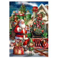 ‘Holiday Express’ Decorative Flage