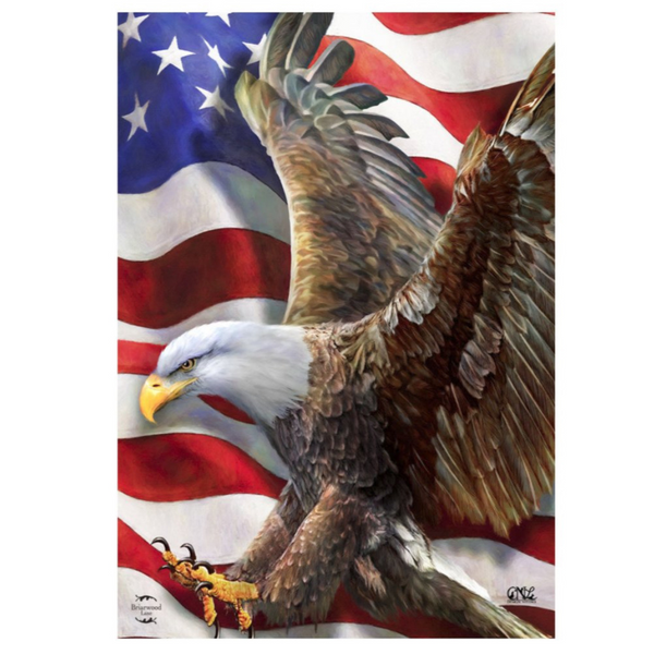 ‘American Freedom Eagle’ Decorative Flag