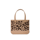 Bitty BOGG bag - Camel / Hot Cocoa Leopard