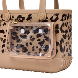 Bitty BOGG bag - Camel / Hot Cocoa Leopard