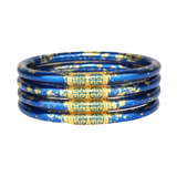 BuDha Girl,KOI Saffir All Weather Bangles Set/4