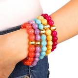 BuDhaGirl, Bianca Bracelet, Magenta