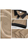 Men’s Collared Cotton Polo Shirt, Assorted Colors