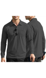 Men’s Collared Long Sleeve Polo