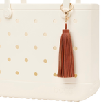 BOGG Bogg’d and Charmed Leather Tassel Camel