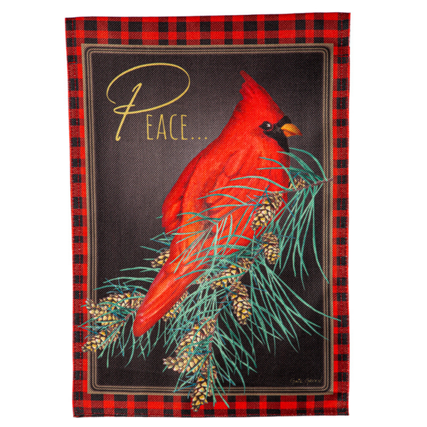 ‘Cardinal Peace’ Decorative Flag