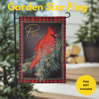 ‘Cardinal Peace’ Decorative Flag