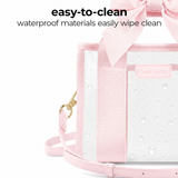 CASE-MATE Jelly Stadium Bag, Ballet Pink Bow