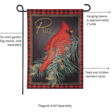 ‘Cardinal Peace’ Decorative Flag