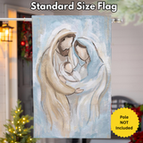 ‘Nativity Holy Miracle Moire’ Decorative Flag
