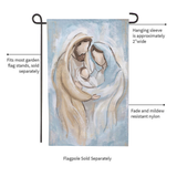 ‘Nativity Holy Miracle Moire’ Decorative Flag