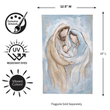 ‘Nativity Holy Miracle Moire’ Decorative Flag