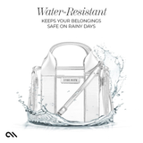 CASE-MATE Jelly Stadium Bag, Silver Chrome