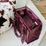 CASE-MATE, Jelly Tote Organizer, Mulberry