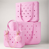 BOGG, ‘Original Bag’ in Quilted Pink Taffy